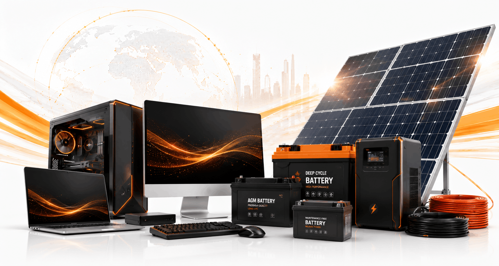 MPSPCO solar batteries, power systems and energy products